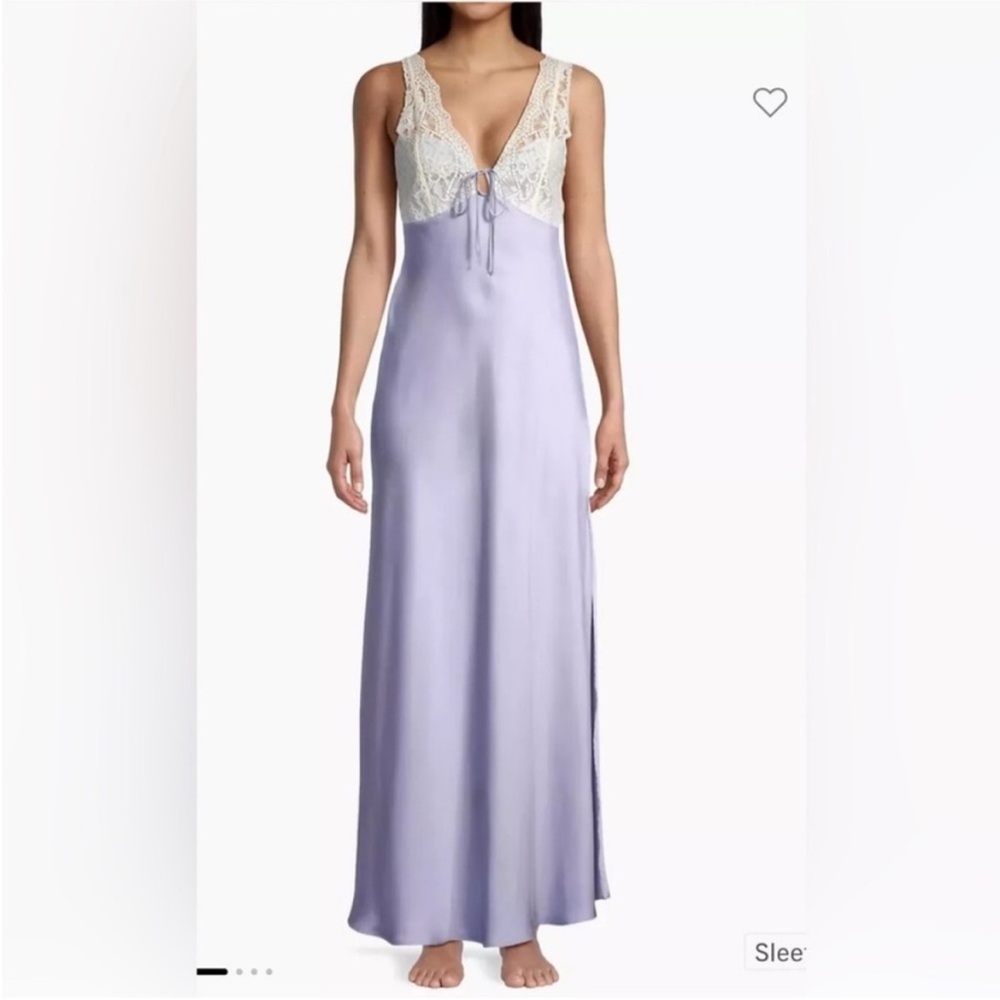 NWOT Intimately Free People Countryside Maxi Slip Dress Silky S - Picture 5 of 10